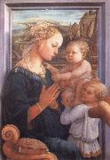 Madonna with the Child and Two Angels